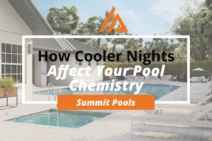 How Cooler Nights Affect Your Pool Chemistry – And the Mistakes That Turn Water Green by February